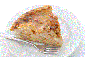 APPLE PECAN PIE